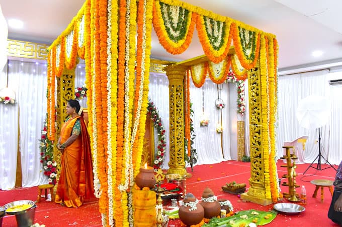Wake to nadaswaram, marry in gold light